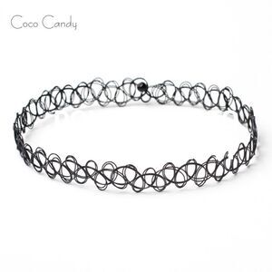 🆕Black Stretch Choker Necklace